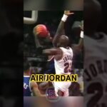 MICHAEL JORDAN Lefty Layup against Patrick Ewing (1993)😳😱 #michaeljordan #nba #shorts