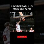 The Chicago Bulls 1995-96 Season Highlights  #shorts