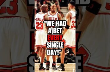 Dennis Rodman tells a story about Chicago Bulls BEHIND THE SCENES! 🔥 #shorts #nba