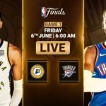Indiana Pacers at Oklahoma City Thunder | NBA Finals | Game 1 | [OFFICIAL LIVE STREAM]