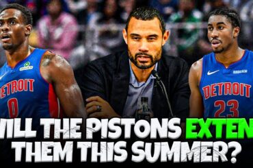 Will The Detroit Pistons Give Contract Extensions To Jaden Ivey and Jalen Duren This Summer?