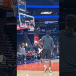 Always remember to have fun with it🚀🏀#JalenGreen #Houston #Rockets #Basketball #Pregame #Dunk #NBA