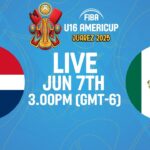 LIVE - Dominican Republic v Mexico | FIBA U16 AmeriCup 2025 | Classification 5-8