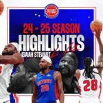 Isaiah Stewart 2024-25 Season Highlights | Detroit Pistons #nba #detroitpistons #pistons