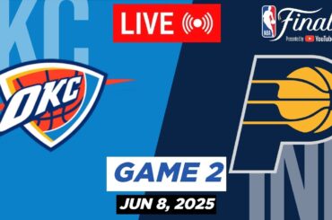 NBA LIVE! Oklahoma City Thunder vs Indiana Pacers Game 2 June 8, 2025 | NBA Finals Live 2K