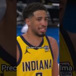 A resenha de Tyrese Haliburton nas Finals! Escute TUDO no 'Microfone Secreto'! 🎙️ #NBA #shorts