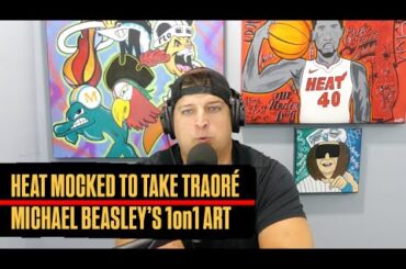 Miami Heat Fixing Playmaking Issues In the Draft | Michael Beasley Art On Display In 1 on 1 Showdown