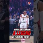 OKC knows how to welcome their heroes 🙌❤️#Westbrook #OKC #Nuggets #Denver #NBA #basketball #Sports