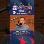 Who should be the starting five for the Philadelphia 76ers in the playoffs? #76ers #nba #sixersnews