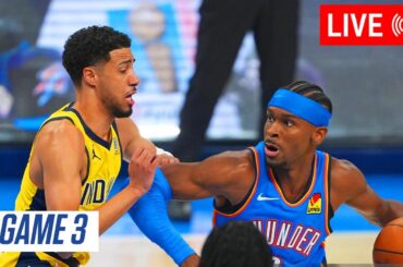 NBA LIVE! Oklahoma City Thunder vs Indiana Pacers GAME 3 LIVE | June 10, 2025 | 2025 NBA Finals 2K25