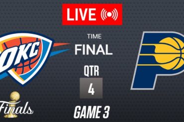 NBA LIVE! Oklahoma City Thunder vs Indiana Pacers GAME 3 LIVE | June 10, 2025 | 2025 NBA Finals 2K25