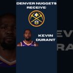 TRADING Kevin Durant To The Denver Nuggets! #nba #basketball #viral
