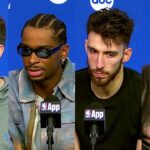 OKC Thunder Reflect After NBA Finals Game 3 | June 11, 2025