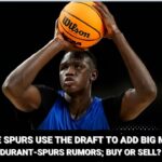 Should the San Antonio Spurs address the need for a big man in the NBA Draft?