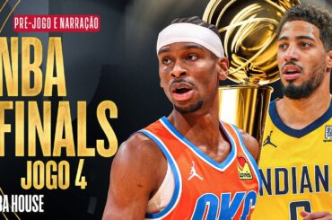 🔴 NBA FINALS AO VIVO DA ARENA: THUNDER x PACERS - Pré-Jogo (Jogo 4)