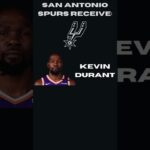 TRADING Kevin Durant To The San Antonio Spurs! #nba #basketball #viral