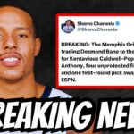 BREAKING NEWS‼️Memphis Grizzlies TRADING Desmond Bane to the Orlando Magic for KCP