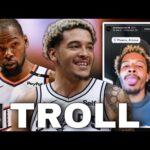 Jeremy Sochan Trolls Phoenix Amid Trade Rumors!