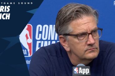 “This Isn’t The Formula To Get It Done." | Chris Finch WCF Game 4 Postgame Sound | 05.26.25