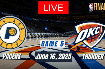 NBA Live: Oklahoma City Thunder at Indiana Pacers | Game 5- June 16, 2025 LIVE STREAM Live 2K Finals