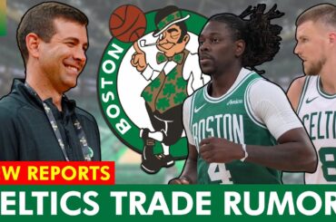 Celtics Trade Rumors ARE HOT On Kristaps Porzingis, Jrue Holiday & Trading Up In NBA Draft