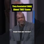 They Reminded SHAQ About THAT Game