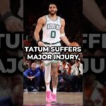 🚨Jayson Tatum Suffers MAJOR INJURY In Celtics Game 4 Loss vs. Knicks | Celtics News #shorts #nba