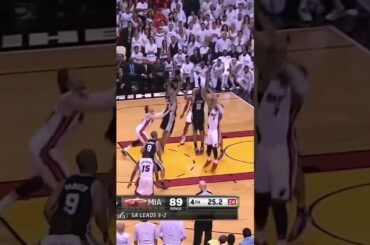 Ray Allen's Huge Shot Sends The Game To OT - 2013 NBA Finals Game 6 Miami Heat vs San Antonio Spurs