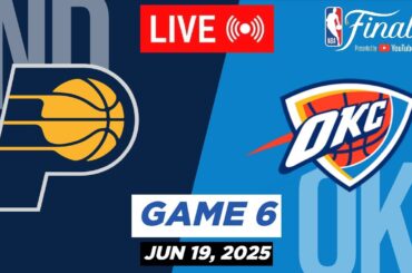 NBA LIVE! Oklahoma City Thunder vs Indiana Pacers Game 6 June 19, 2025 | NBA Finals Live 2K