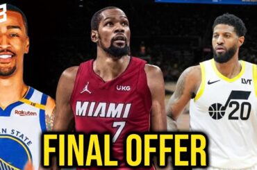 PIPILITIN ng Miami HEAT na Makuha si Kevin Durant May Final OFFER na | John Collins Aagawi ng GSW