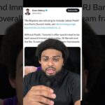 The Toronto Raptors are refusing to include Jakob Poeltl in a Kevin Durant trade 👀