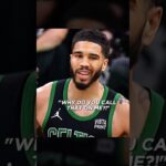 Refs finally MADE IT UP to Tatum 😁 #shorts