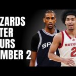 Wizards "Suprising Offer" For Spurs Number 2 Pick