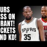 Spurs Miss Out On Kevin Durant! Rockets Trade For Kevin Durant!