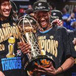 Oklahoma City Thunder Larry O’Brien NBA Championship Trophy Presentation 🏆