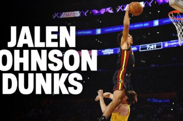 25 Minutes of Jalen Johnson Dunking
