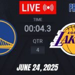 NBA LIVE! Golden State Warriors vs Los Angeles Lakers | June 24, 2025 | Warriors vs Lakers | 2K25
