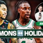 Garden Report: Celtics Trade Jrue Holiday to Trail Blazers for Anfernee Simons