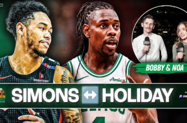 Garden Report: Celtics Trade Jrue Holiday to Trail Blazers for Anfernee Simons