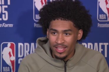 WATCH: NBA Draft prospect Dylan Harper on potentially landing in San Antonio