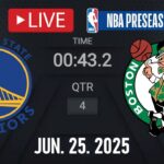 NBA LIVE! Golden State Warriors vs Boston Celtics| June 25, 2025 | NBA PRESEASON | NBA 2K25