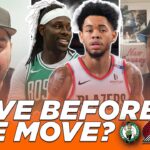 Celtics-Blazers trade reaction: Anfernee Simons is a WIN-WIN for BOS, Holiday PERFECT trade piece?