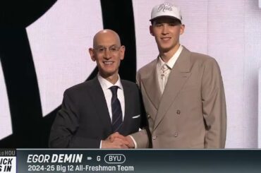 Egor Demin Selected #8 Overall by Brooklyn Nets in 2025 NBA Draft
