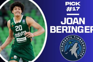 NBA Draft Reactions - Pick No. 17, The Minnesota Timberwolves Select Joan Beringer!