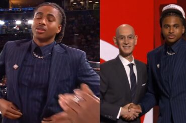 "F**k" Collin Murray-Boyles disappointed after drafted by Raptors with pick 9 😂