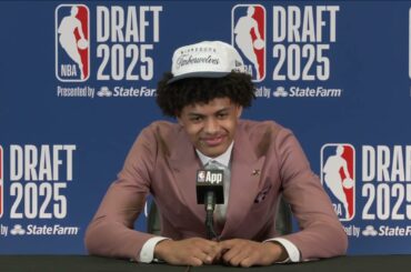 Joan Beringer 2025 NBA Draft Media Availability
