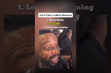 Top 3 Cash x LeBron Moments 🤩 #nba #basketball