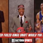 If you could re-do ONE failed Sacramento Kings NBA Draft, which one are you fixing?