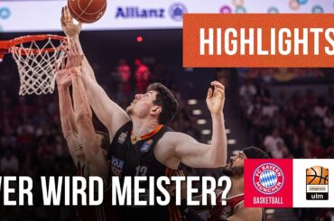 Highlights: Spiel 5 - Finals: FC Bayern München Basketball vs. Ratiopharm Ulm I Dyn Basketball