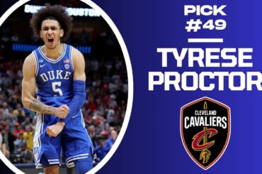 NBA Draft Reactions - Pick No. 49, The Cleveland Cavaliers Select Tyrese Proctor!